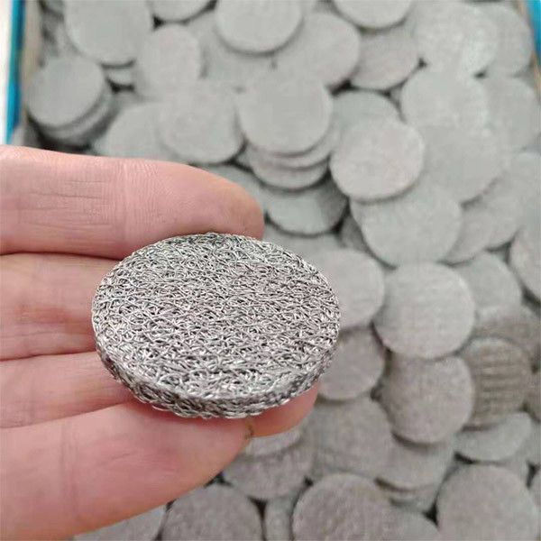 Pressure Washer Compressed Knitted Wire Mesh 316L Hardware And Chemical Use